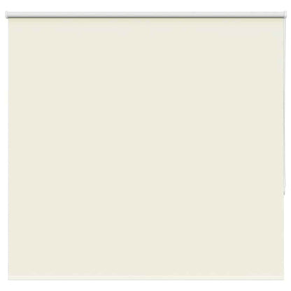 vidaXL Verdunkelungsrollo Cremeweiß 145x130cm Stoffbreite 141,6cm