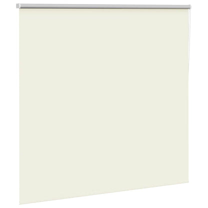 vidaXL Verdunkelungsrollo Cremeweiß 165x130cm Stoffbreite 161,6cm
