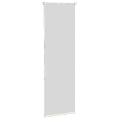 vidaXL Verdunkelungsrollo Cremeweiß 45x150cm Stoffbreite 40,7 cm