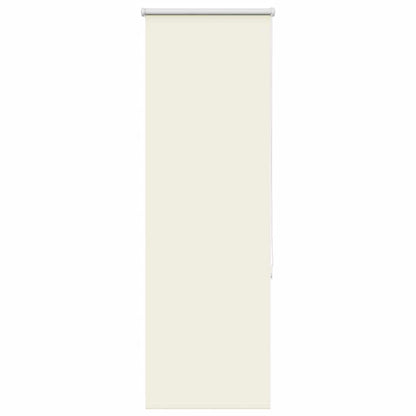 vidaXL Verdunkelungsrollo Cremeweiß 55x150cm Stoffbreite 50,7 cm