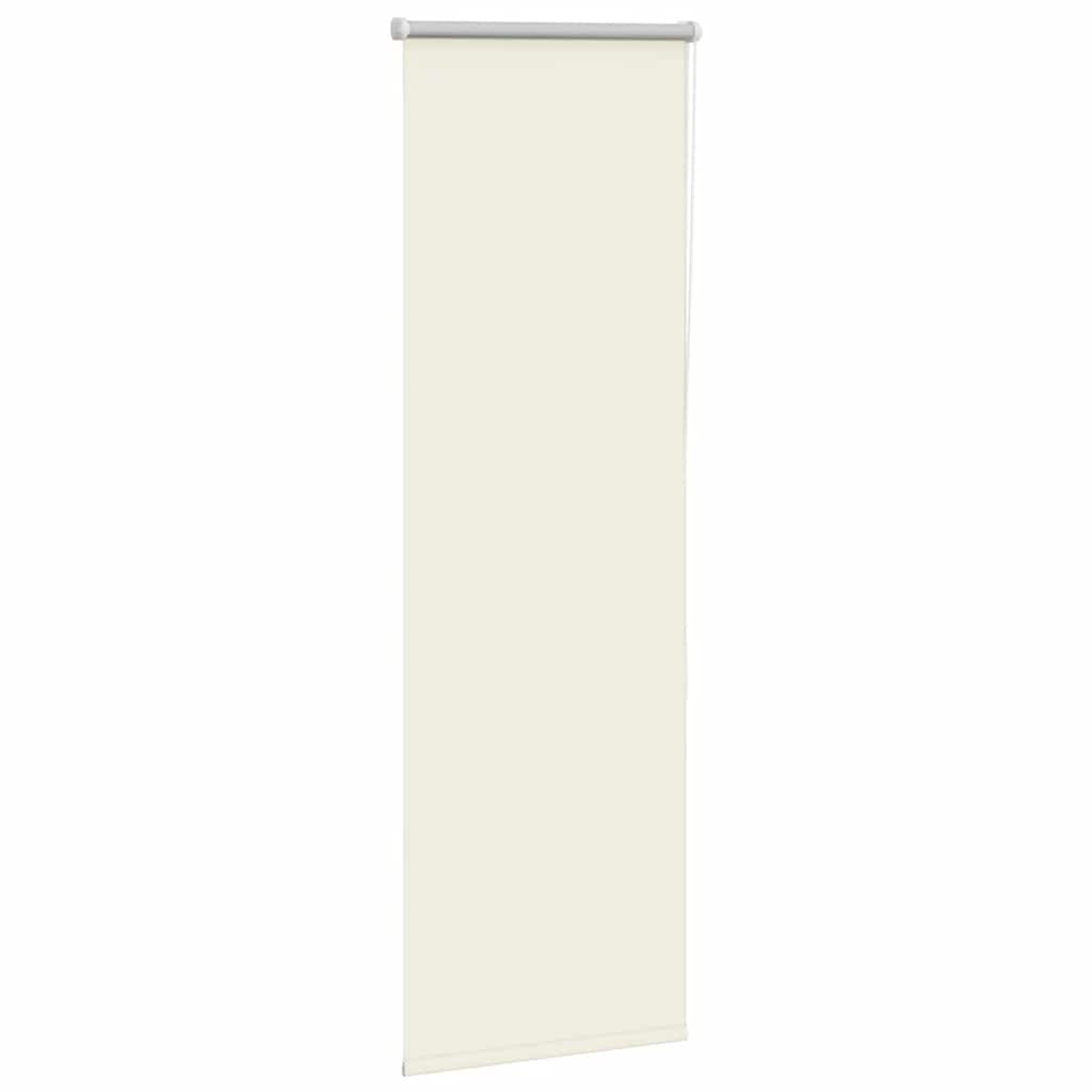 vidaXL Verdunkelungsrollo Cremeweiß 55x150cm Stoffbreite 50,7 cm
