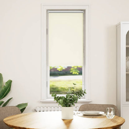 vidaXL Verdunkelungsrollo Cremeweiß 60x150cm Stoffbreite 55,7 cm