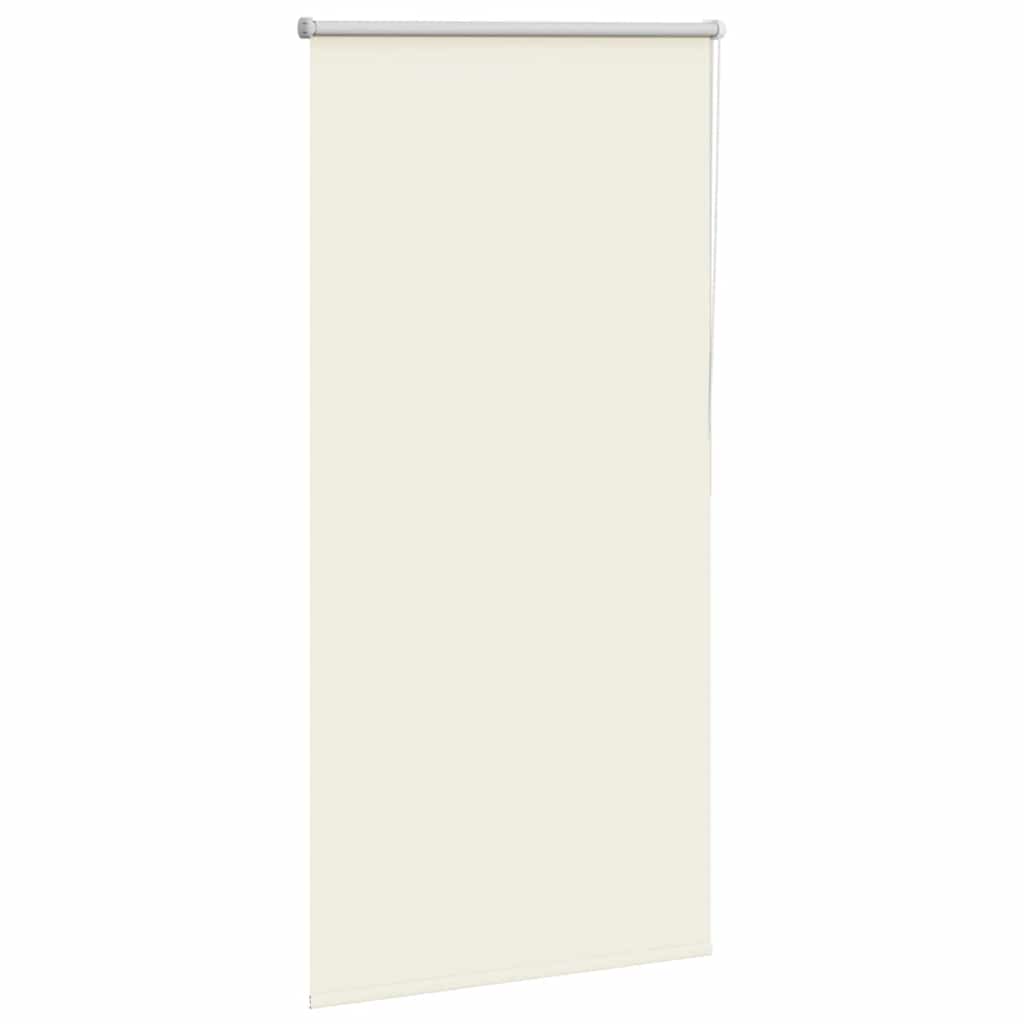 vidaXL Verdunkelungsrollo Cremeweiß 80x150cm Stoffbreite 75,7 cm