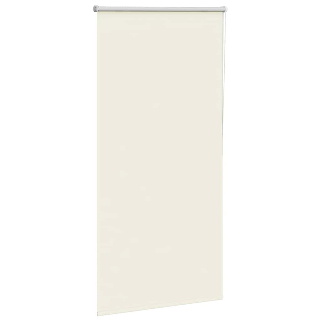 vidaXL Verdunkelungsrollo Cremeweiß 85x150cm Stoffbreite 80,7 cm