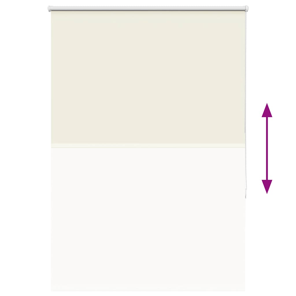 vidaXL Store occultant crème 90x150cm Largeur du tissu 85,7 cm