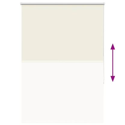 vidaXL Store occultant crème 90x150cm Largeur du tissu 85,7 cm