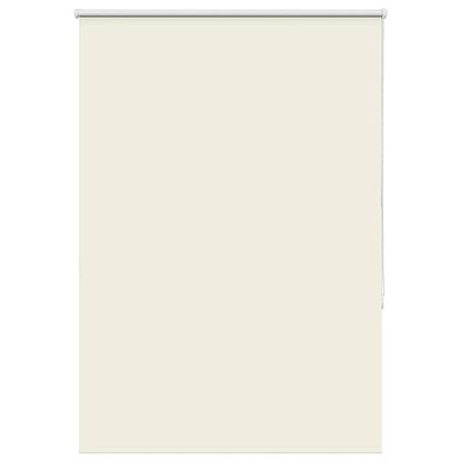 vidaXL Verdunkelungsrollo Cremeweiß 95x150cm Stoffbreite 90,7 cm