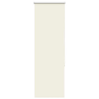 vidaXL Verdunkelungsrollo Cremeweiß 50x175cm Stoffbreite 45,7 cm