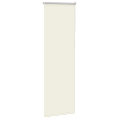 vidaXL Store occultant Crème 55x175cm Largeur du tissu 50,7 cm