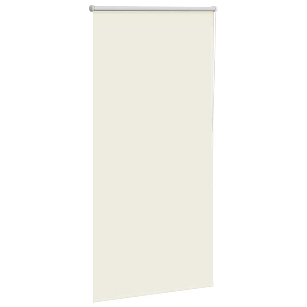 vidaXL Verdunkelungsrollo Cremeweiß 85x175cm Stoffbreite 80,7 cm