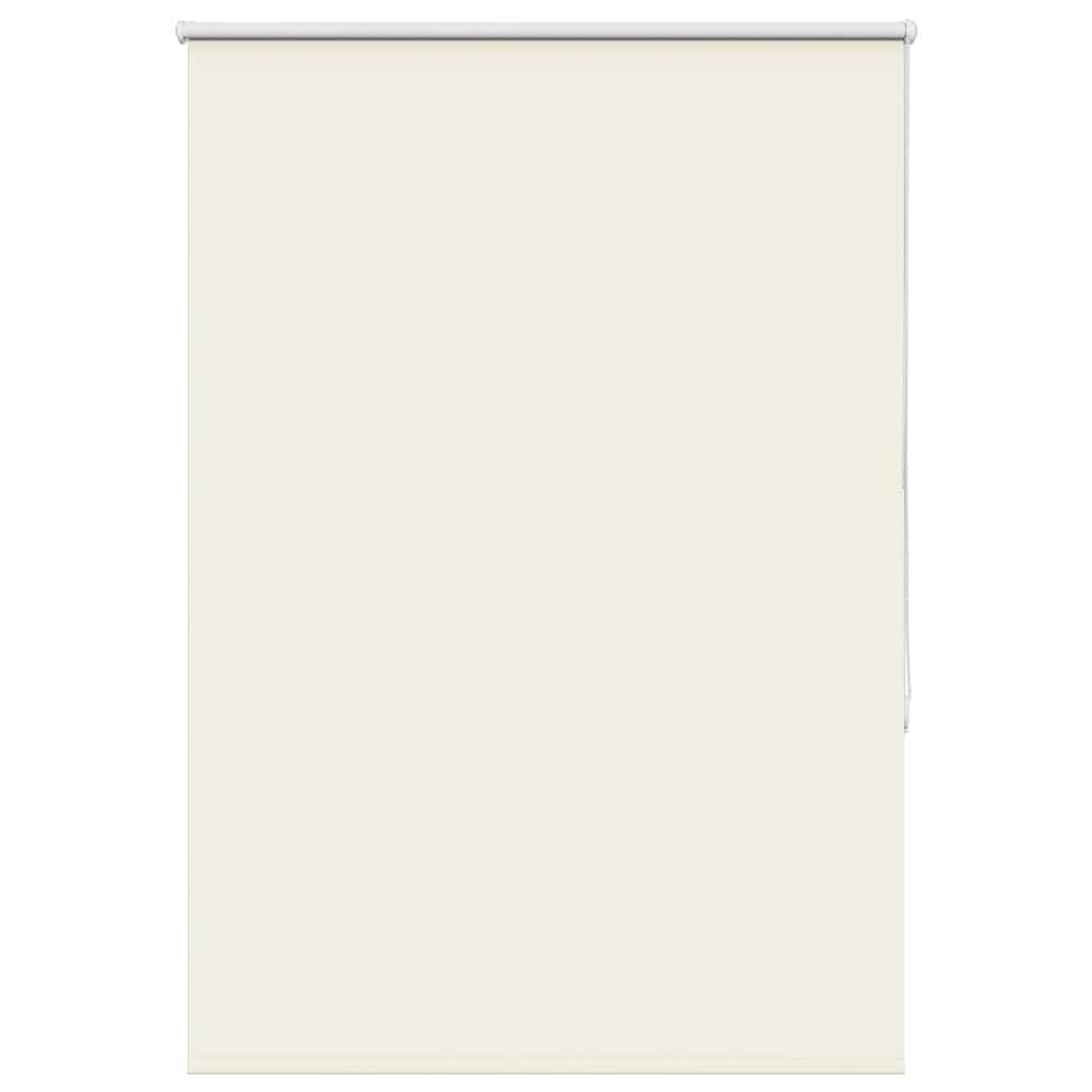 vidaXL Verdunkelungsrollo Cremeweiß 90x175cm Stoffbreite 85,7 cm