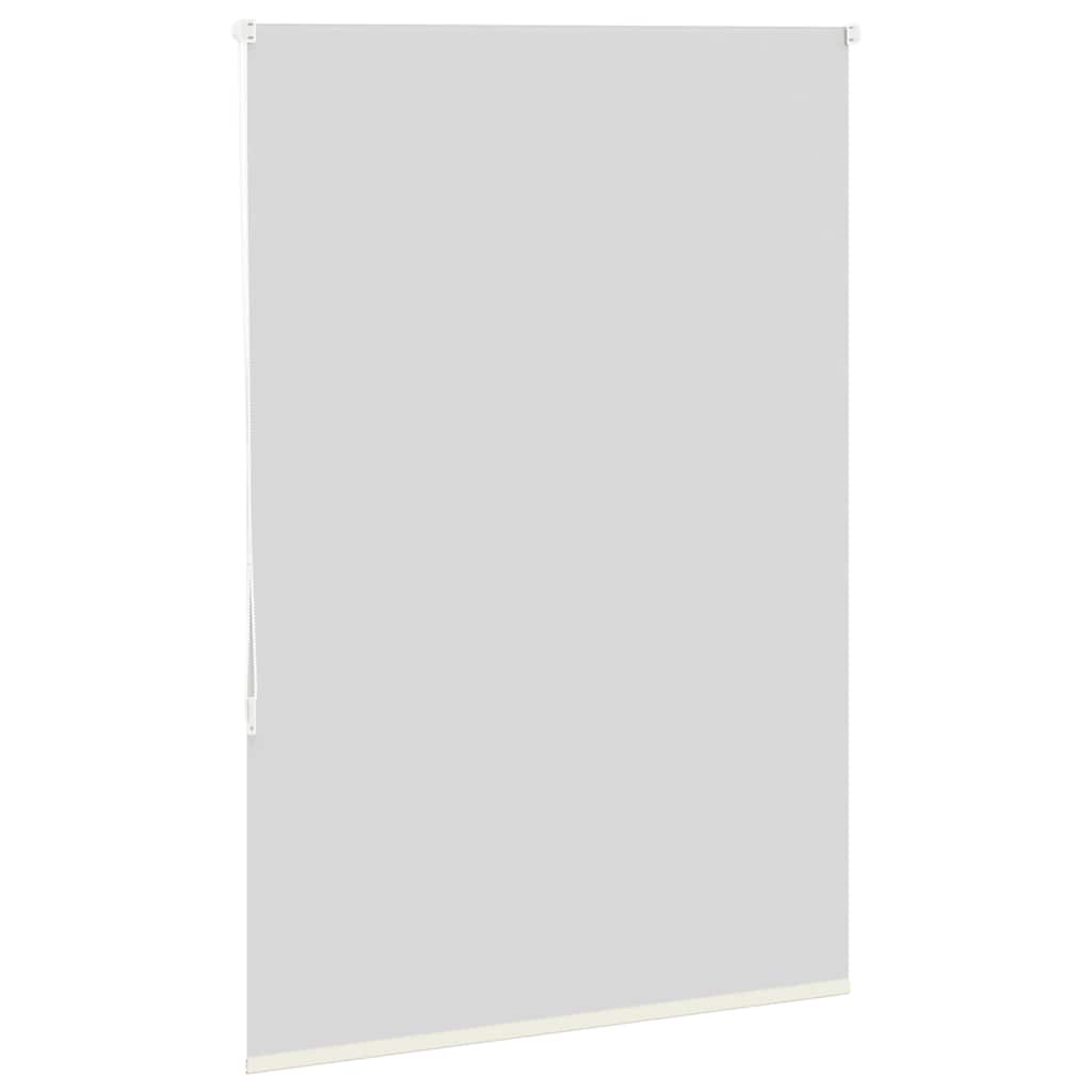 vidaXL Verdunkelungsrollo Cremeweiß 90x175cm Stoffbreite 85,7 cm