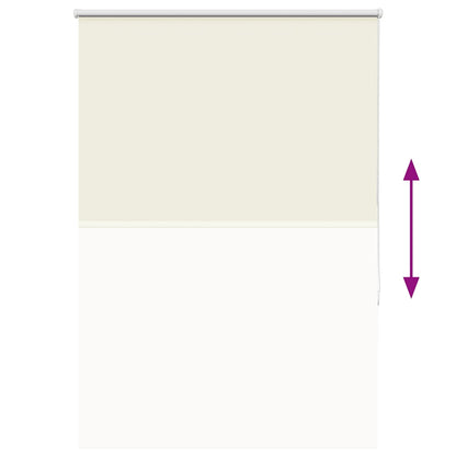 vidaXL Store occultant crème 115x175cm Largeur de tissu 110,7cm