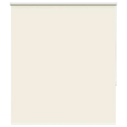 vidaXL Verdunkelungsrollo Cremeweiß 140x175cm Stoffbreite 136,6cm