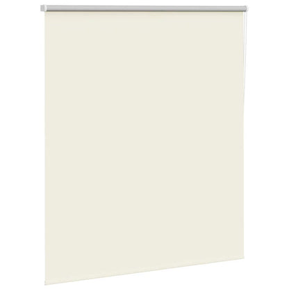 vidaXL Verdunkelungsrollo Cremeweiß 140x175cm Stoffbreite 136,6cm