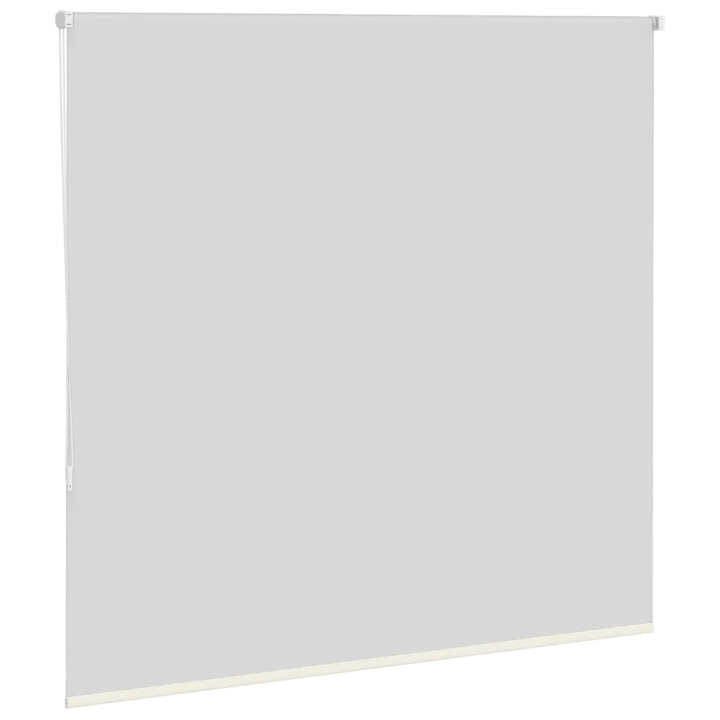 vidaXL Verdunkelungsrollo Cremeweiß 160x175cm Stoffbreite 156,6cm