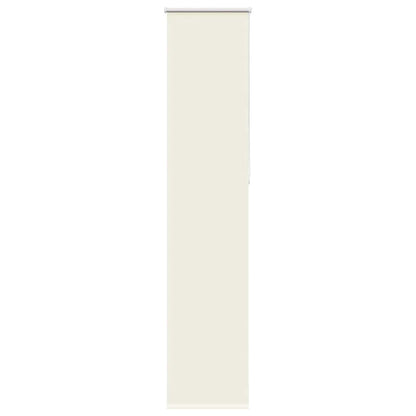 vidaXL Verdunkelungsrollo Cremeweiß 40x210cm Stoffbreite 35,7 cm
