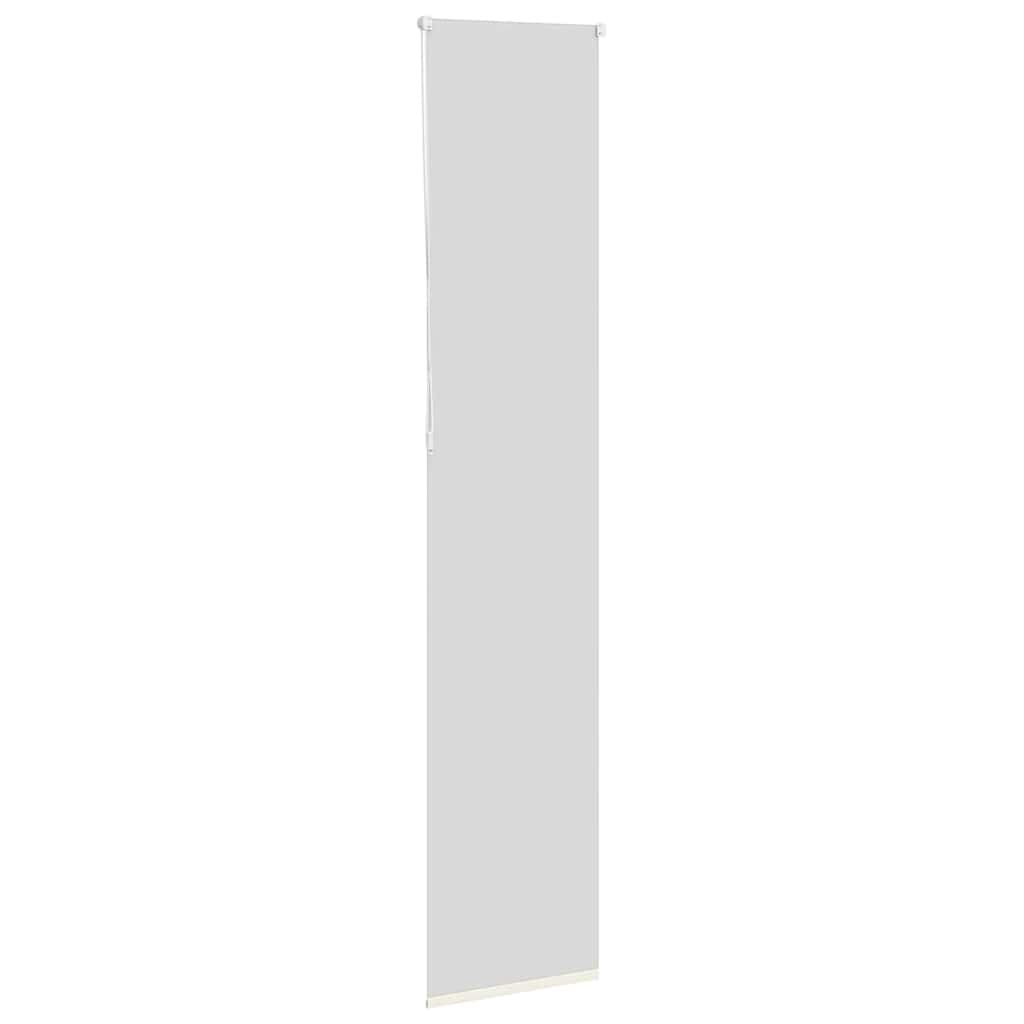 vidaXL Verdunkelungsrollo Cremeweiß 40x210cm Stoffbreite 35,7 cm