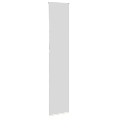 vidaXL Store occultant crème 50x210cm Largeur du tissu 45,7 cm
