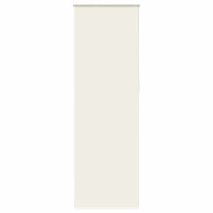 vidaXL Verdunkelungsrollo Cremeweiß 70x210cm Stoffbreite 65,7 cm