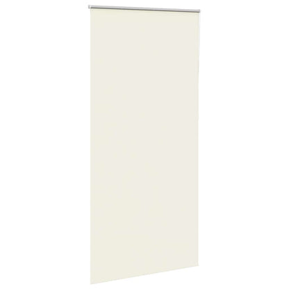 vidaXL Verdunkelungsrollo Cremeweiß 95x210cm Stoffbreite 90,7 cm