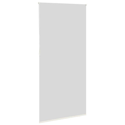 vidaXL Verdunkelungsrollo Cremeweiß 110x210cm Stoffbreite 105,7cm