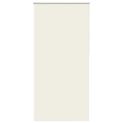 vidaXL Verdunkelungsrollo Cremeweiß 115x210cm Stoffbreite 110,7cm