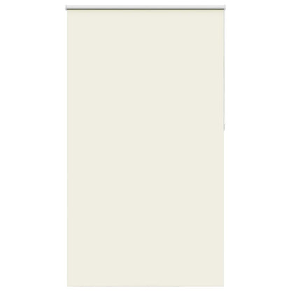 vidaXL Verdunkelungsrollo Cremeweiß 120x210cm Stoffbreite 116,6cm