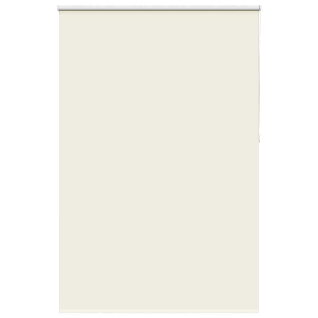vidaXL Verdunkelungsrollo Cremeweiß 145x210cm Stoffbreite 141,6cm
