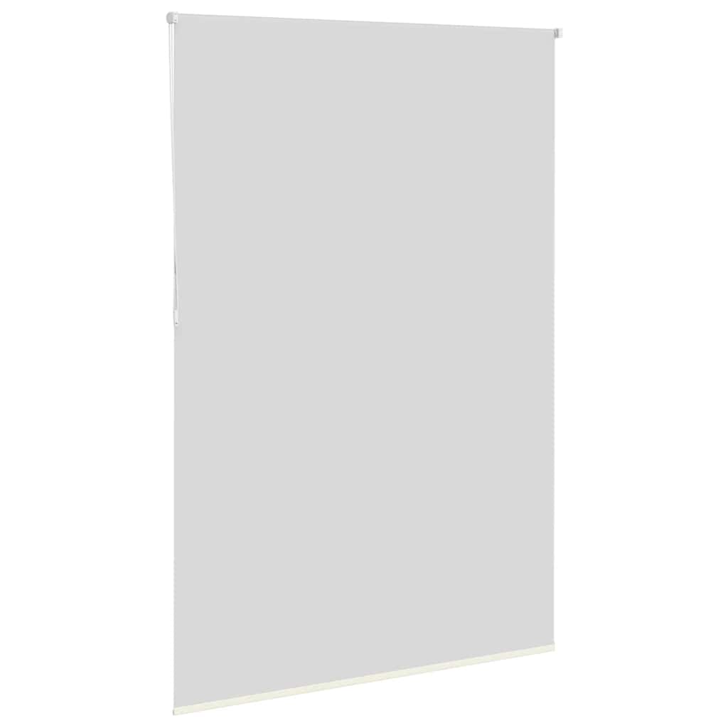 vidaXL Verdunkelungsrollo Cremeweiß 145x210cm Stoffbreite 141,6cm