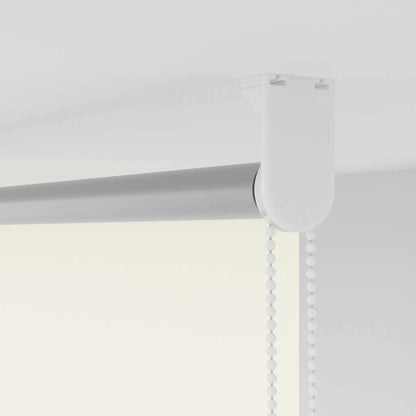 vidaXL Verdunkelungsrollo Cremeweiß 155x210cm Stoffbreite 151,6cm