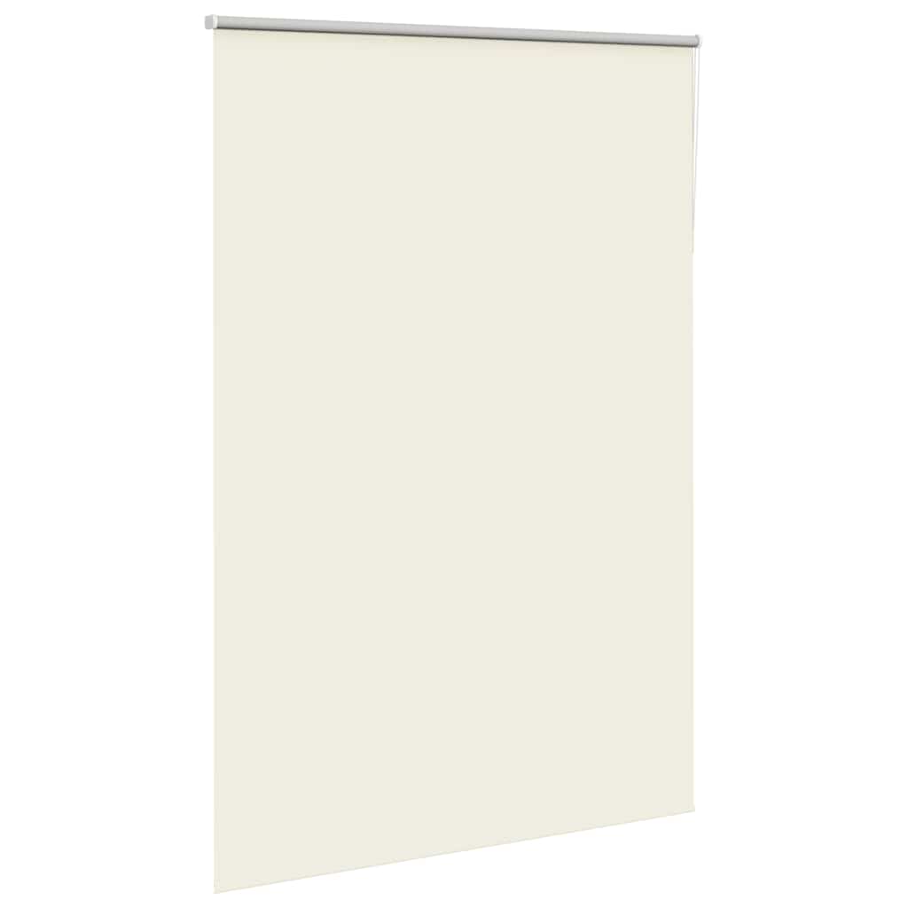 vidaXL Verdunkelungsrollo Cremeweiß 155x210cm Stoffbreite 151,6cm