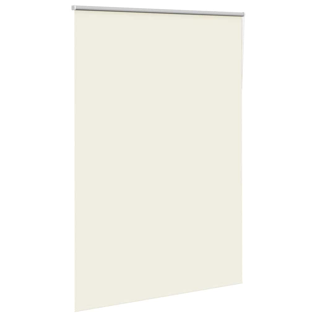 vidaXL Verdunkelungsrollo Cremeweiß 165x210cm Stoffbreite 161,6cm