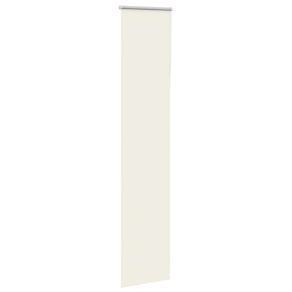 vidaXL Store occultant crème 45x230 cm largeur du tissu 40,7 cm