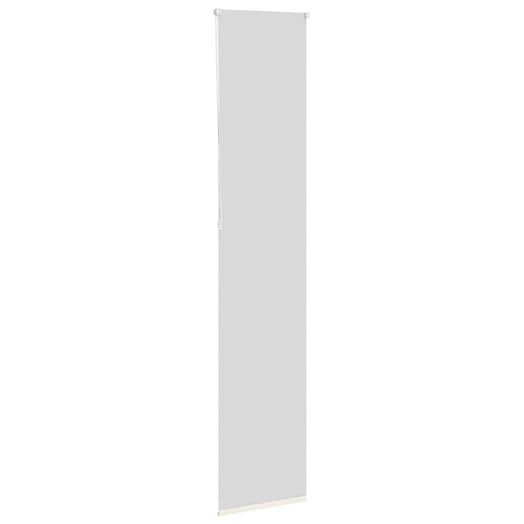 vidaXL Verdunkelungsrollo Cremeweiß 50x230cm Stoffbreite 45,7 cm