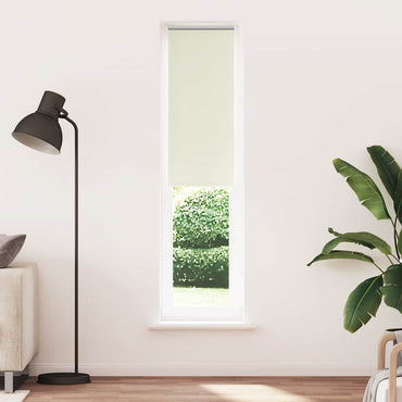 vidaXL Verdunkelungsrollo Cremeweiß 60x230cm Stoffbreite 55,7 cm