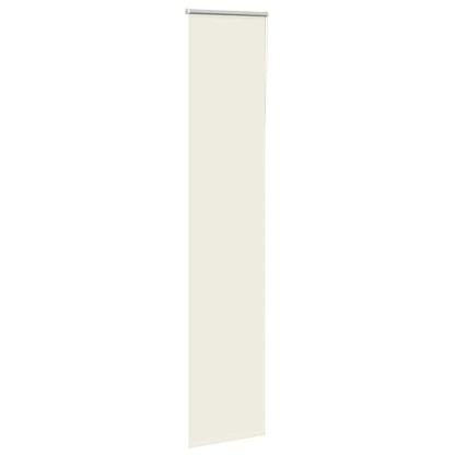 vidaXL Verdunkelungsrollo Cremeweiß 60x230cm Stoffbreite 55,7 cm