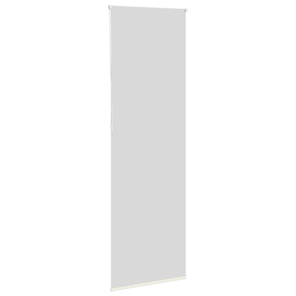 vidaXL Verdunkelungsrollo Cremeweiß 70x230cm Stoffbreite 65,7 cm