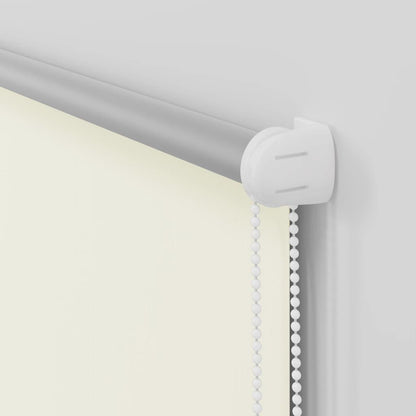 vidaXL Verdunkelungsrollo Cremeweiß 70x230cm Stoffbreite 65,7 cm