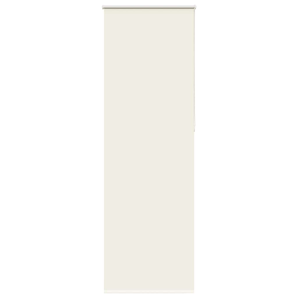 vidaXL Verdunkelungsrollo Cremeweiß 75x230cm Stoffbreite 70,7 cm