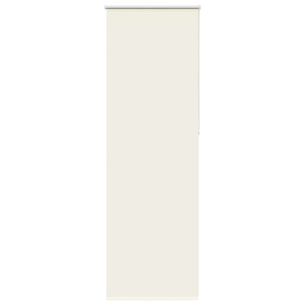 vidaXL Verdunkelungsrollo Cremeweiß 80x230cm Stoffbreite 75,7 cm