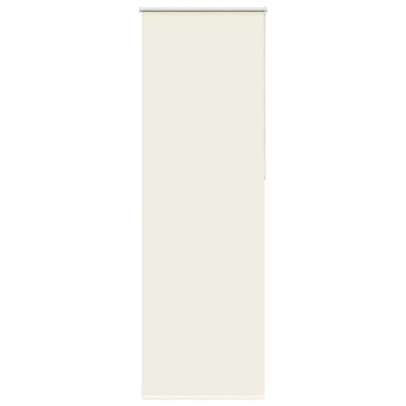 vidaXL Verdunkelungsrollo Cremeweiß 80x230cm Stoffbreite 75,7 cm