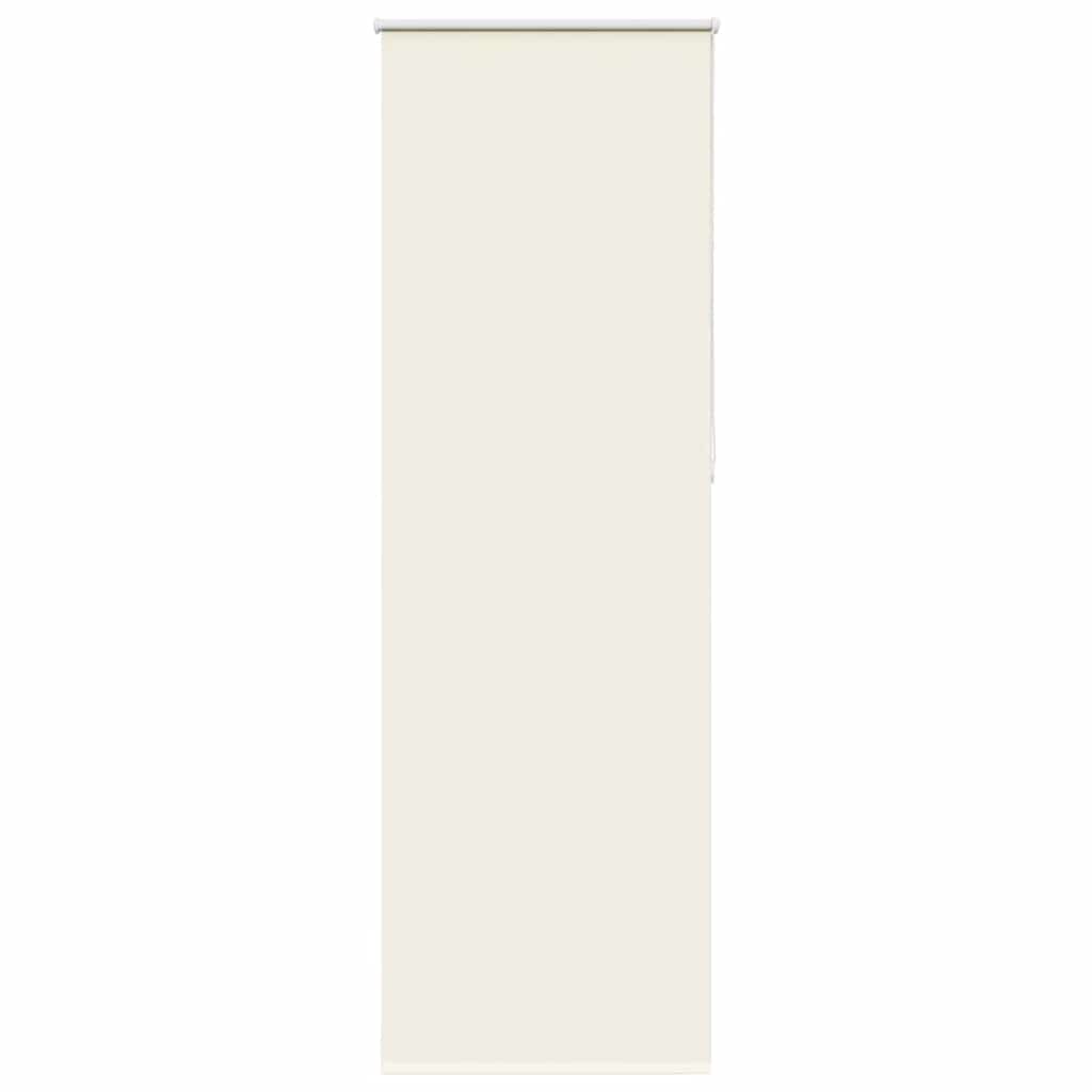vidaXL Verdunkelungsrollo Cremeweiß 85x230cm Stoffbreite 80,7 cm