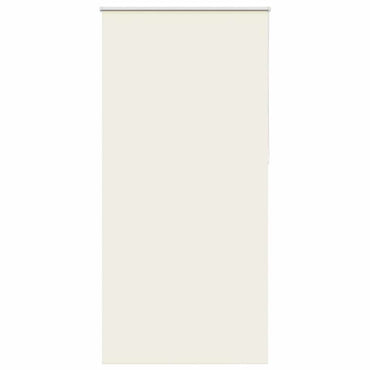 vidaXL Verdunkelungsrollo Cremeweiß 95x230cm Stoffbreite 90,7 cm