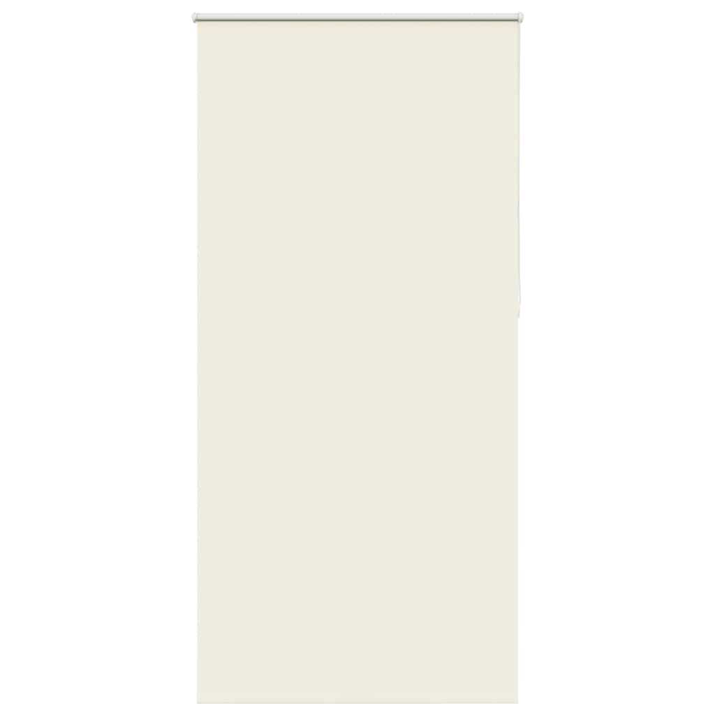 vidaXL Verdunkelungsrollo Cremeweiß 105x230cm Stoffbreite 100,7cm
