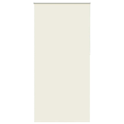 vidaXL Verdunkelungsrollo Cremeweiß 105x230cm Stoffbreite 100,7cm