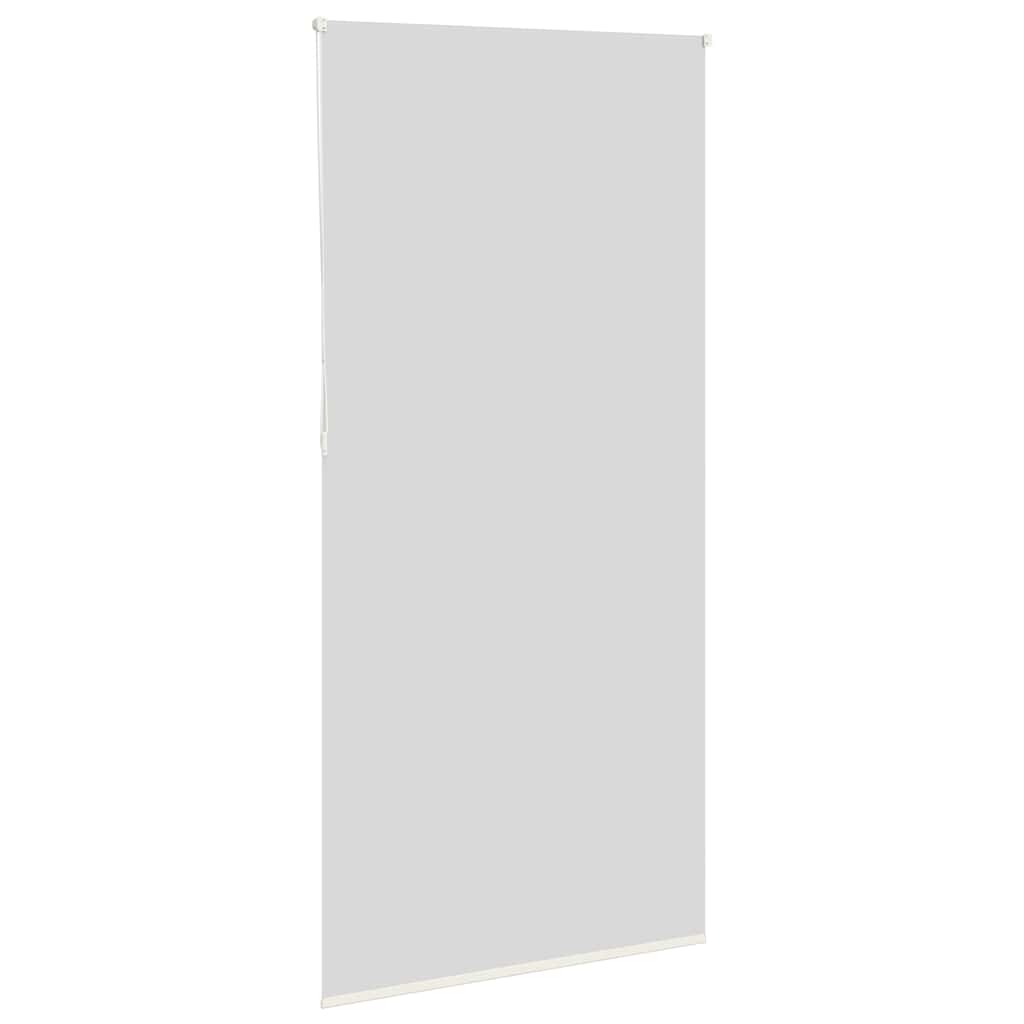 vidaXL Verdunkelungsrollo Cremeweiß 110x230cm Stoffbreite 105,7cm