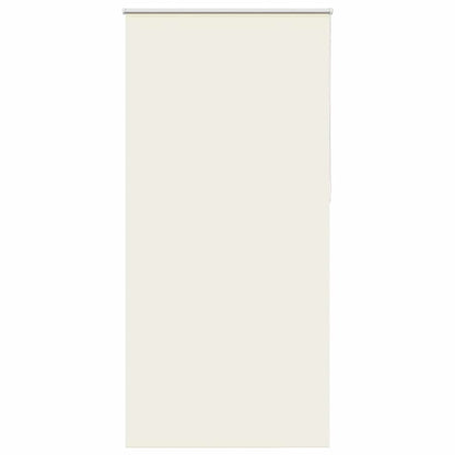 vidaXL Verdunkelungsrollo Cremeweiß 115x230cm Stoffbreite 110,7cm