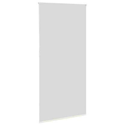 vidaXL Verdunkelungsrollo Cremeweiß 115x230cm Stoffbreite 110,7cm