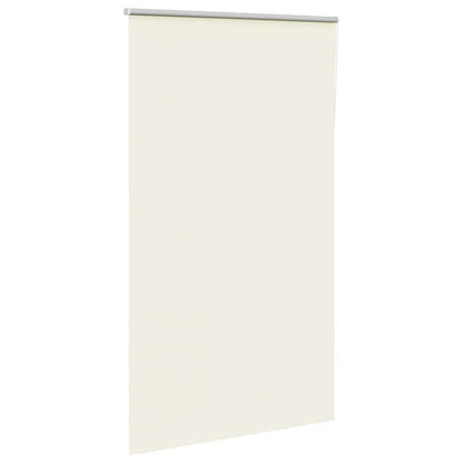 vidaXL Verdunkelungsrollo Cremeweiß 120x230cm Stoffbreite 116,6cm